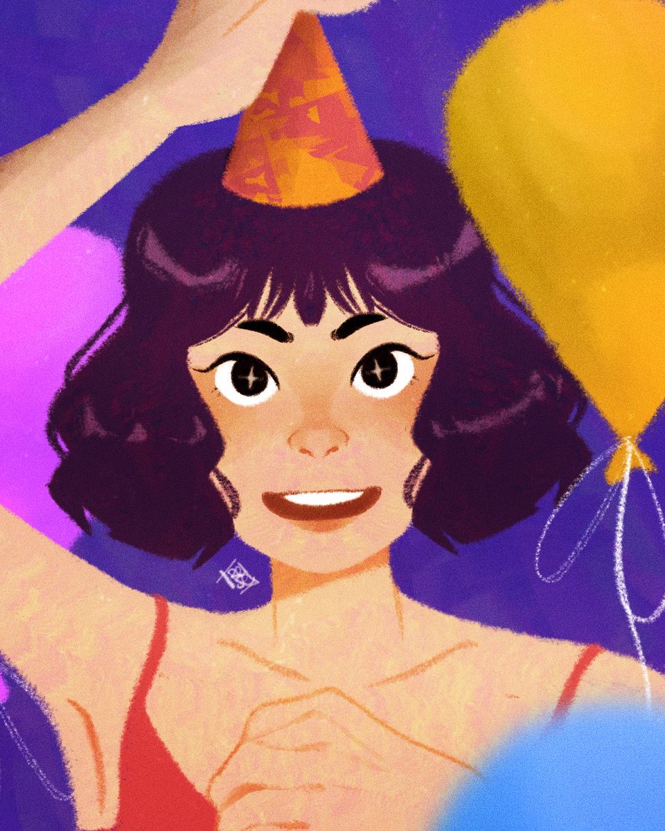 happy balloon day! hbd self im so proud of u, cheers to 21st  🎉🥹🫶🎂 #art #artist