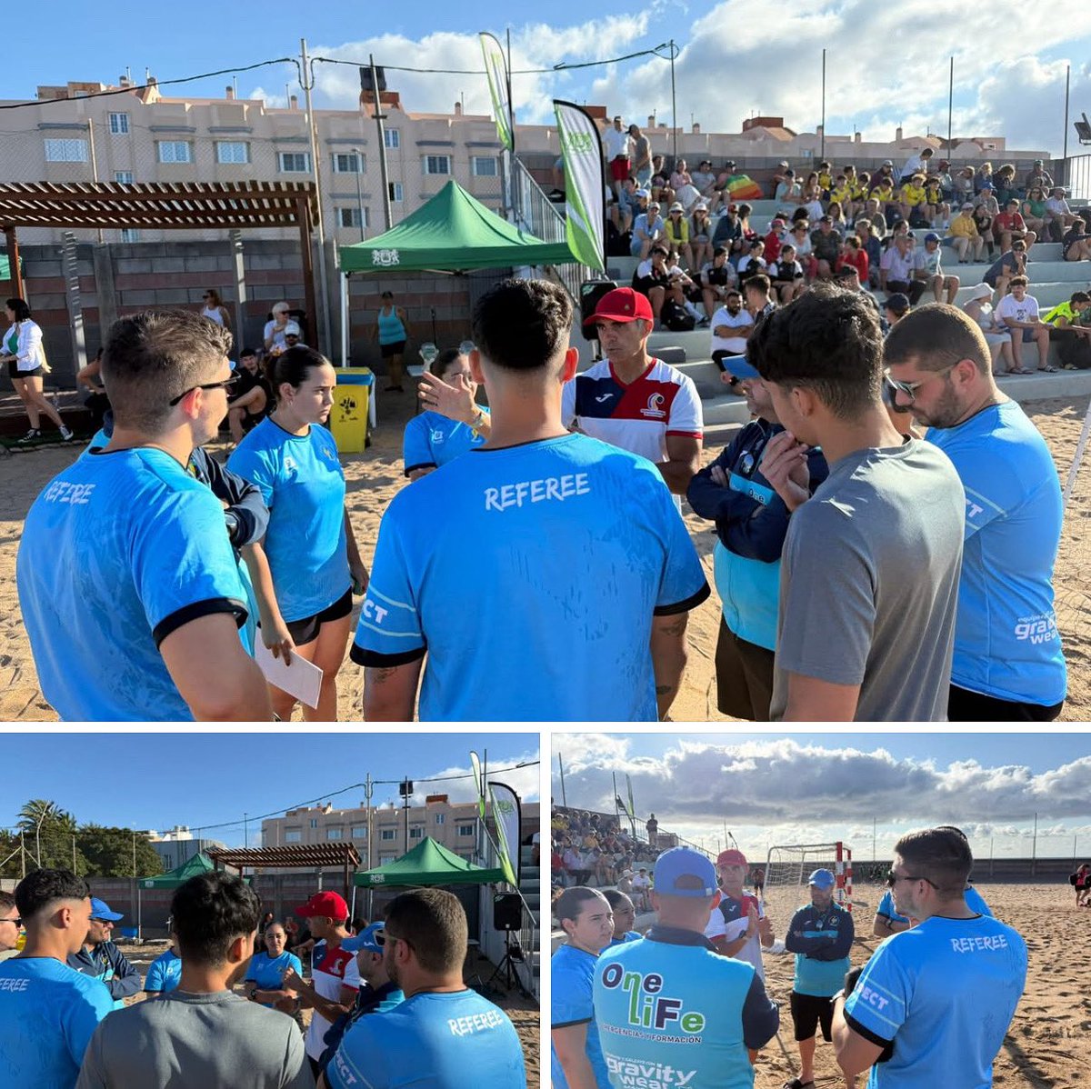 Nuestros árbitros siguen creciendo
Hoy han vivido una experiencia única junto al seleccionador nacional, compartiendo conocimientos, analizando el juego desde otra perspectiva y reforzando el papel fundamental del arbitraje en el balonmano moderno.