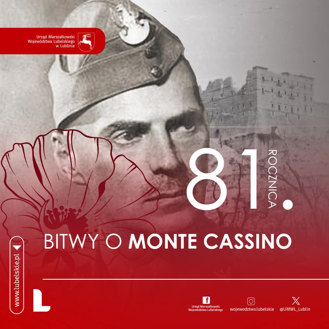 JerzyFlis's tweet photo. ❗️Mija 81 lat od kiedy❗️ 
"Czerwone maki na Monte Cassino, 
Zamiast rosy piły 🇵🇱 krew,
Po tych makach szedł żołnierz i ginął,
Lecz od śmierci silniejszy był gniew..."
Oby już nigdy, ani Feliks Konarski ani nikt inny nie musiał pisać o takim bohaterstwie Żołnierza Polskiego🫡 https://t.co/ESHZCCFMVu