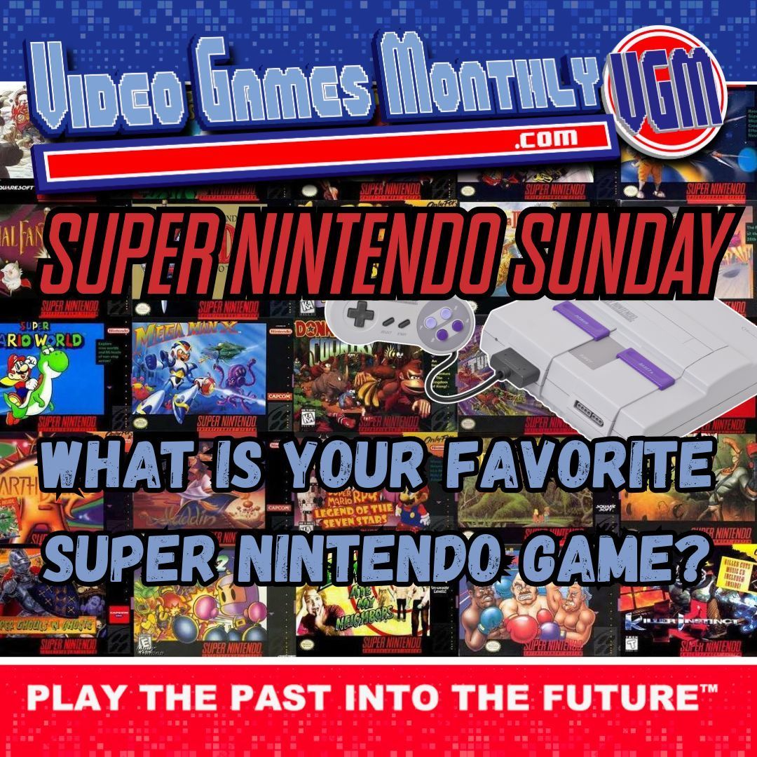 vidgamesmonthly's tweet photo. The #SuperNintendo has one of the strongest libraries in existence (if you ask us), so it deserves it's own day right? It's #SNESSunday and we have a question, what is your all time favorite #1 game for the console, and yes you have to pick a single one!
#Gaming #RetroGaming #SNES #Nintendo
