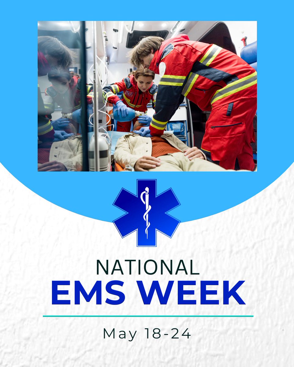 Steve Rhoads (@senatorrhoads) on Twitter photo This week across NYS, we highlight the lifesaving work done by EMS personnel. Providing essential and rapid care to those in need. This week and always, we thank you for your selflessness and sacrifice. This week across NYS, we highlight the lifesaving work done by EMS personnel. Providing essential and rapid care to those in need. This week and always, we thank you for your selflessness and sacrifice.