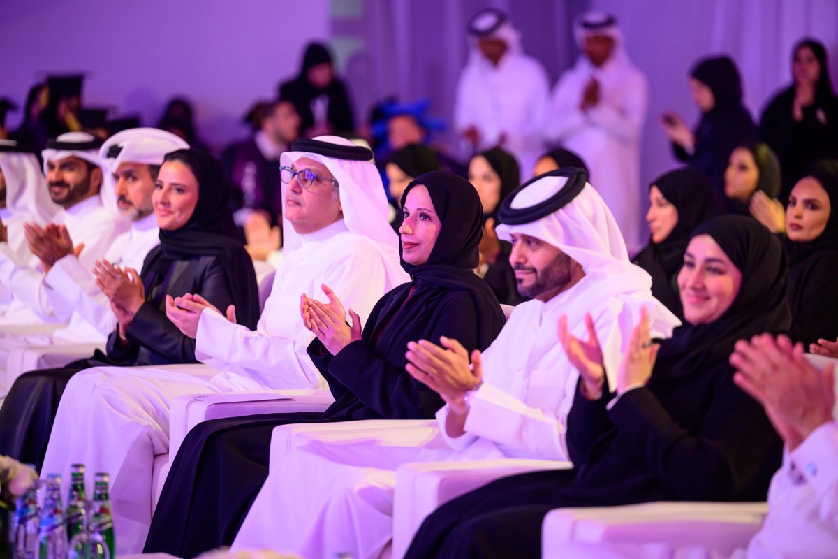 QNAEnglish's tweet photo. Minister of Social Development and Family Honors Graduates of #Shafallah Center for Persons with Disabilities
#QNA #Qatar 
https://t.co/3dCtcG5ZxI https://t.co/4d7nWPkdbn