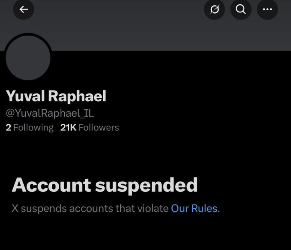 You can call for Jews to be put in ovens and face no consequences.

But if you’re an Israeli singer who wins the public vote at Eurovision, your account gets suspended.

So much for the “platform of free speech.”