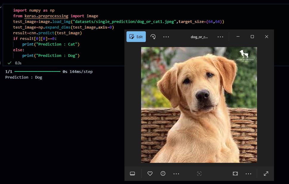 Its_Py_Coder's tweet image. Made my very first CNN project Cat or Dog predictor. 
#MachineLearning #DeepLearning #Python