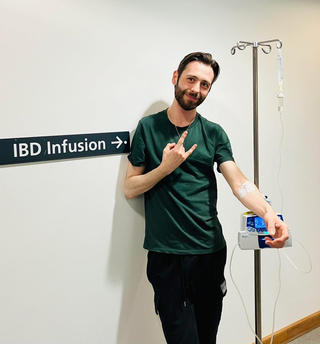 Laurence Jones (@laurencemusic) on Twitter photo This year has been the most challenging year of my life battling with my invisible disease Crohn’s Disease. I’ve started my new infusion today… thank you to everyone who has wished me well and more importantly supported us through this hard time! <a href="/CrohnsColitisUK/">Crohn's & Colitis UK</a> #crohnsdisease This year has been the most challenging year of my life battling with my invisible disease Crohn’s Disease. I’ve started my new infusion today… thank you to everyone who has wished me well and more importantly supported us through this hard time! <a href="/CrohnsColitisUK/">Crohn's & Colitis UK</a> #crohnsdisease