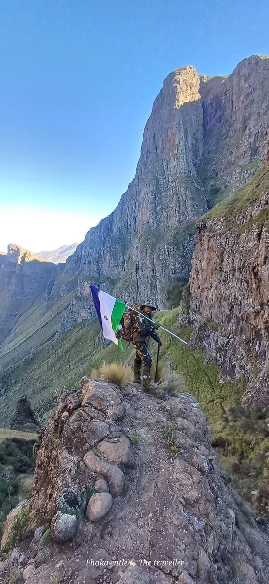 Lesotho.... on top of Maseephu Mountain in Qacha S Nek... 
another unexplored mountainous paradise 🇱🇸🇱🇸🇱🇸