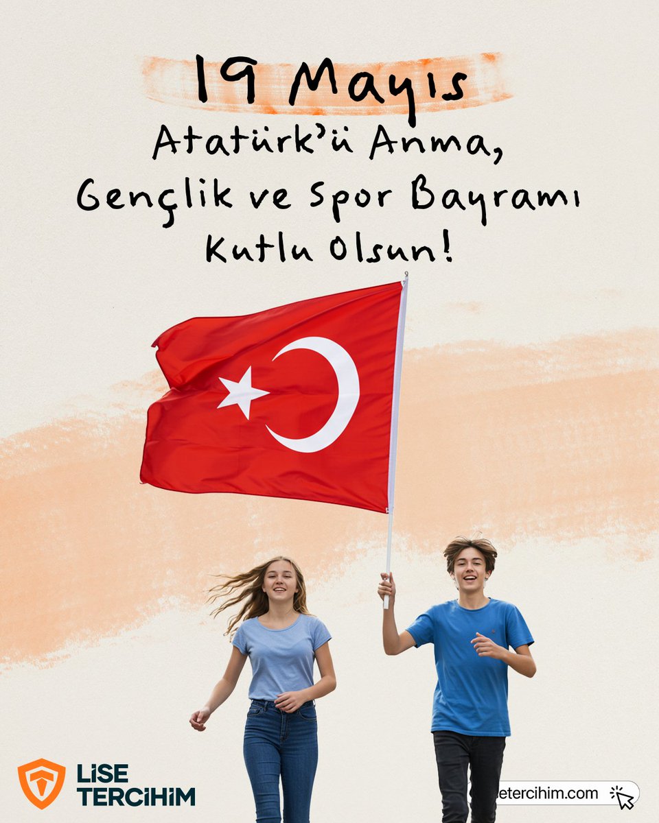 lisetercihim's tweet photo. 19 Mayıs Atatürk'ü Anma,Gençlik ve Spor Bayramı kutlu olsun.
#LiseTercihim #19May��s #19mayısatatürküanmagençlikvesporbayramı https://t.co/nrYwiSsQj5