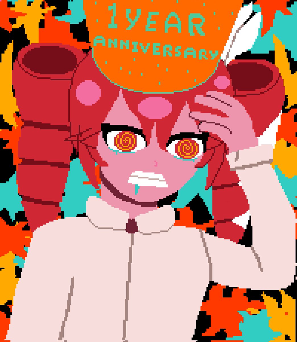 lndeed_Le_Crow's tweet photo. Happy Anniversary Headache 🥳 🎉 
#重音テト https://t.co/xOm77Aw18t