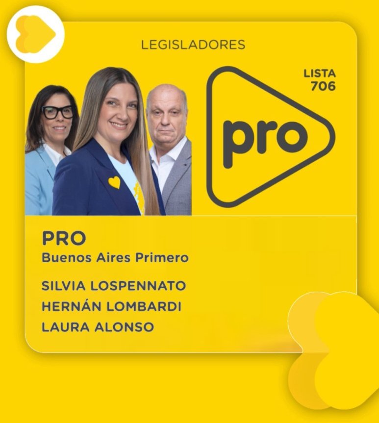 pblcabj's tweet image. Lista de Lujo
Sin Prontuarios ni Candidatos Testimoniales.
Sin Infiltrados K
Por más #FichaLimpia contra los q tienen el Culo Sucio
Hoy es Bien FÁCIL la Elección
#EsConElPRO #EsConLospennato
