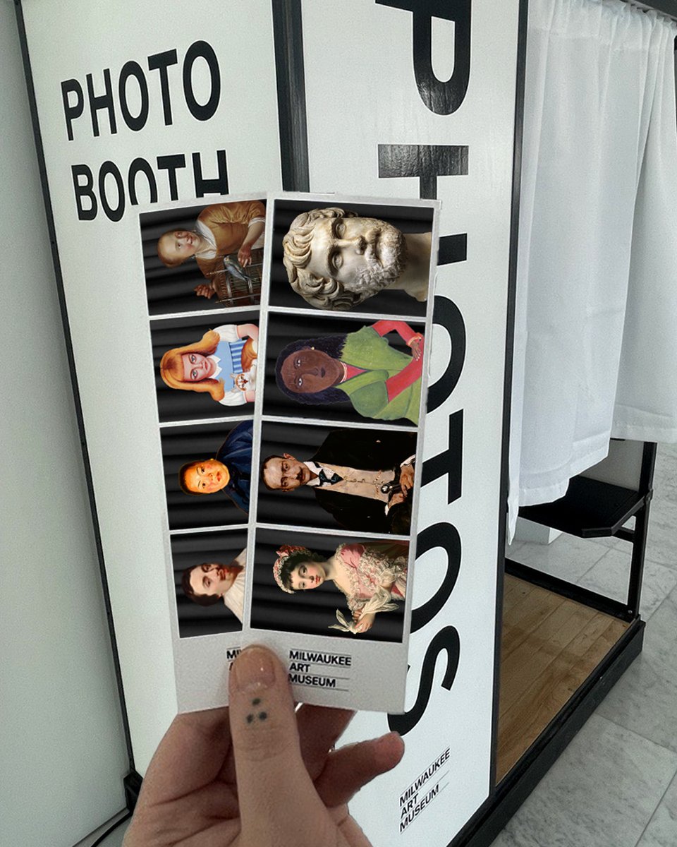 These familiar faces from the collection had their moment in the photo booth. Now it's your turn! 
#InternationalMuseumDay
