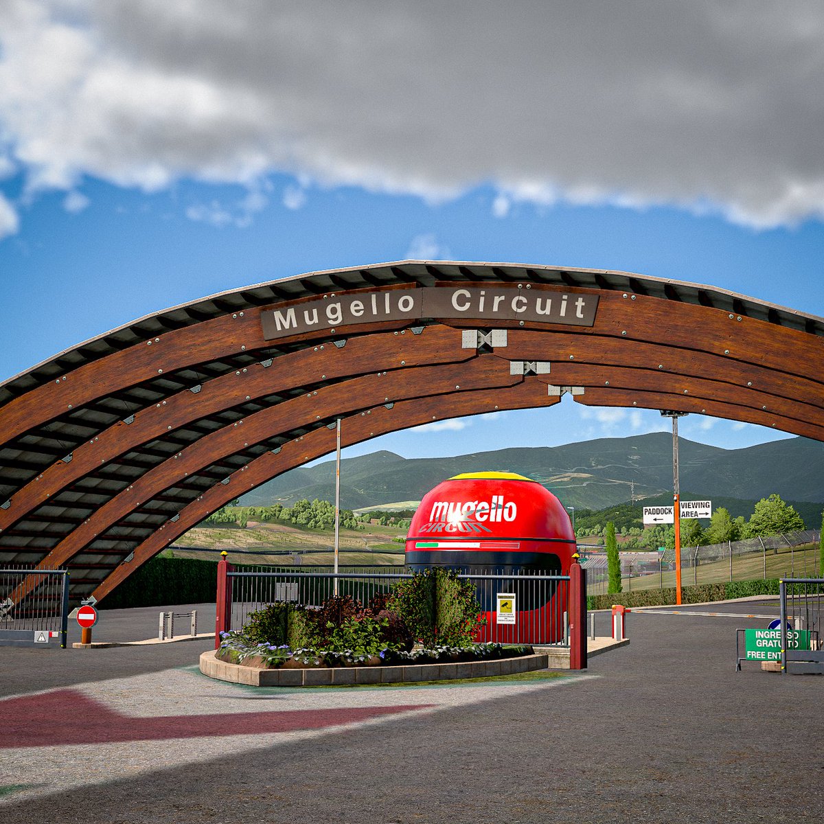 We've arrived at Mugello! We're here for the first round of Envy's Endurance Challenge! It's a 4-hour race also supporting the <a href="/HeadfortheCure/">Head For The Cure</a> Foundation. Tune in at 2 pm ET! #iracing #Simracing youtube.com/@GTChampions