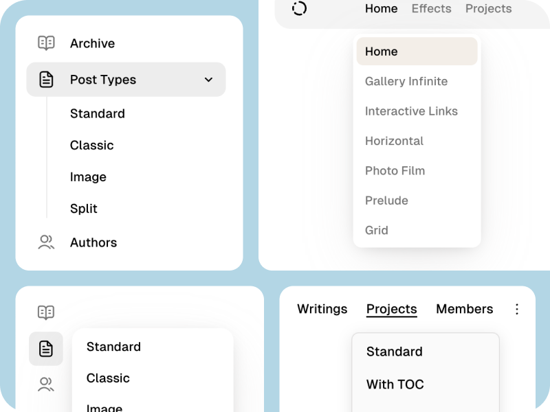 priorityvi's tweet photo. 🚀 Exciting updates to our Ghost themes!

🔽 Dropdown menus
🛠️ Developer tools
👥 Expanded staff profiles with more social links.

⏰ Theme Bundle price increasing from $199 to $249 soon - grab it now and save $50! 💰

📝 Full details: https://t.co/OS7I5Gb0Qr https://t.co/sSCTur4slu