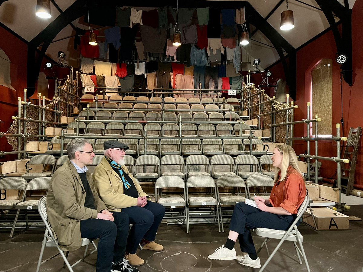 Nanette van der Laan (@nanettevdlaan) on Twitter photo Tonight on #C4news we speak to Billy Elliot writer Lee Hall & Mark Dornford-May about <a href="/ensemble84/">Ensemble84</a> <a href="/ameliaajenne/">Amelia Jenne</a>
Tune in at 6pm Tonight on #C4news we speak to Billy Elliot writer Lee Hall & Mark Dornford-May about <a href="/ensemble84/">Ensemble84</a> <a href="/ameliaajenne/">Amelia Jenne</a>
Tune in at 6pm