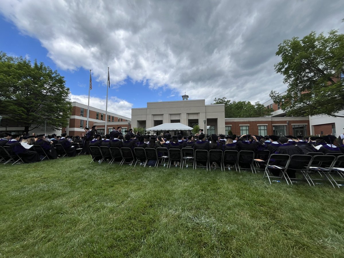 Family &amp; Friends! Commencement at <a href="/UVALaw/">UVA Law School</a> just began! Laura-Louise Rice is scheduled to speak and introduce today’s Commencement speaker as she graduates and begins her career. Below is the link to the live stream: 
boxcast.tv/view/uva-law-s…