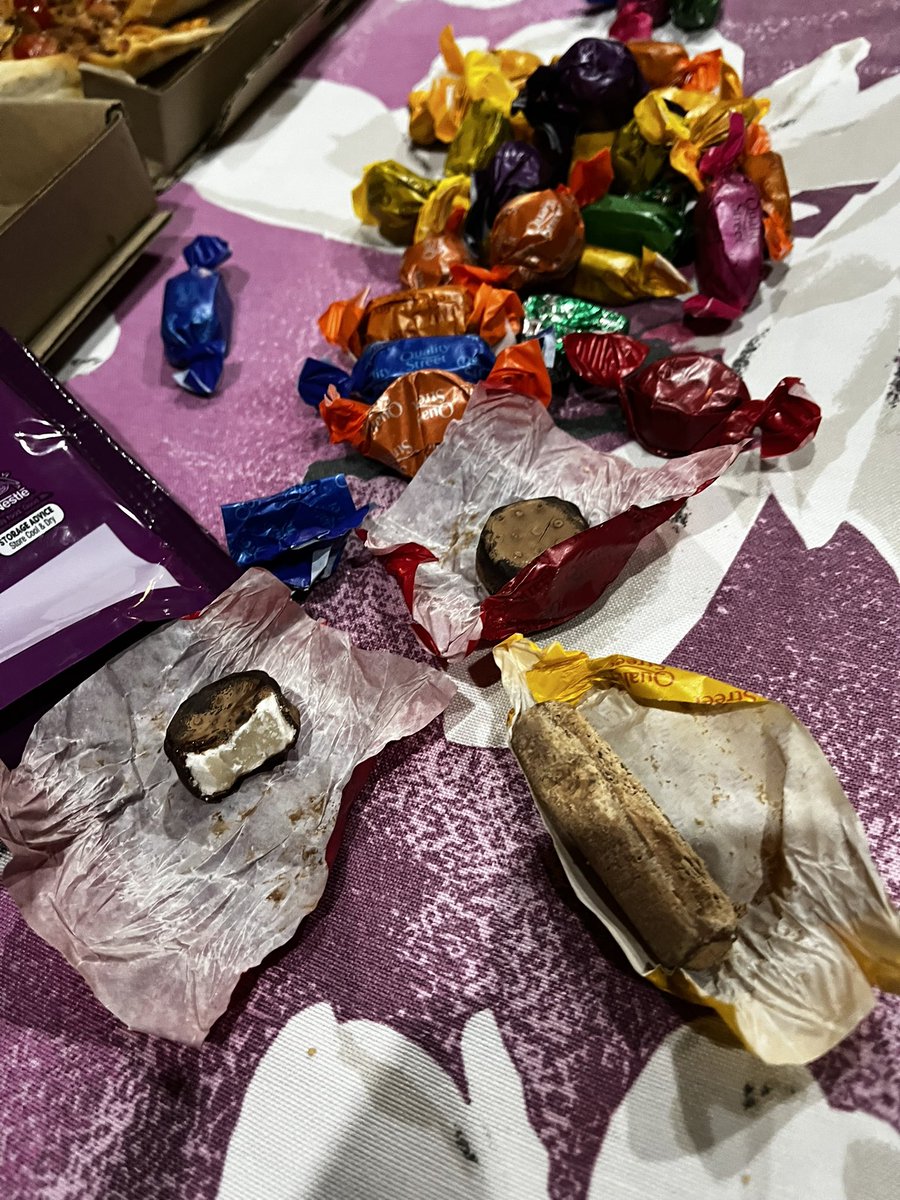 Povesh11's tweet photo. @NestleCare the quality street we purchased today. It looks horrible. Please DM me. https://t.co/Hsks7GAHg8