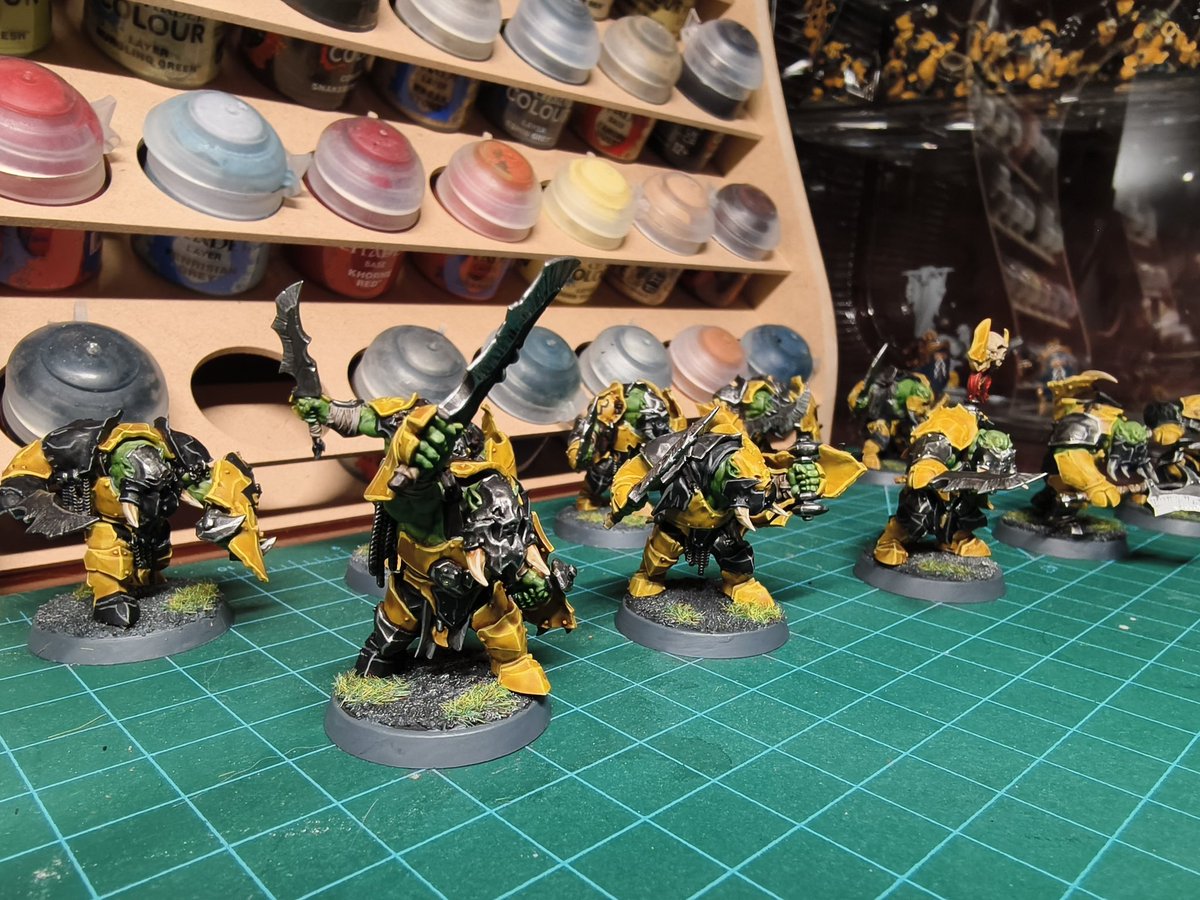 10 Ardboyz squad finished
#WarhammerCommunity