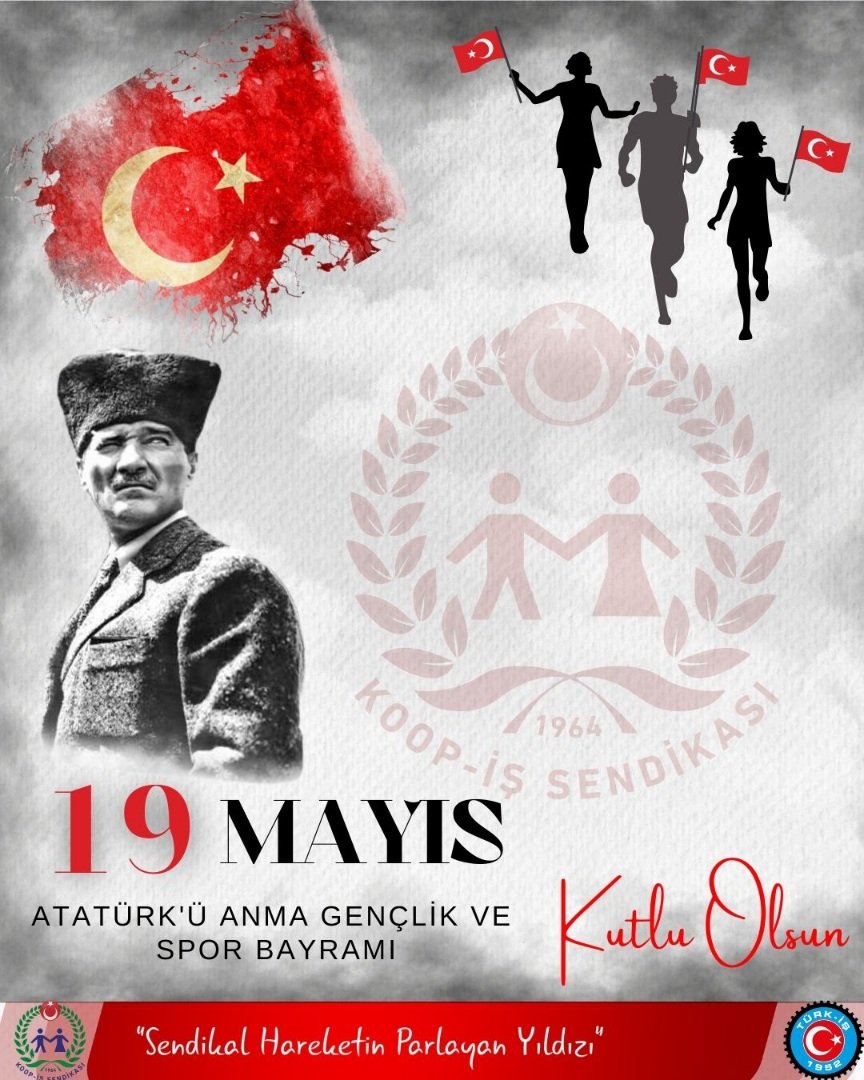 1919’un 19 Mayıs’ında Samsun’dan yükselen umut, bir milletin yeniden ayağa kalkışının, bağımsızlığa olan inancının simgesidir.

Atatürk’ün gençliğe armağan ettiği bu anlamlı gün, aynı zamanda Cumhuriyetimizin ve geleceğimizin teminatıdır.

Gençlerimizin yüreğindeki vatan sevgisi