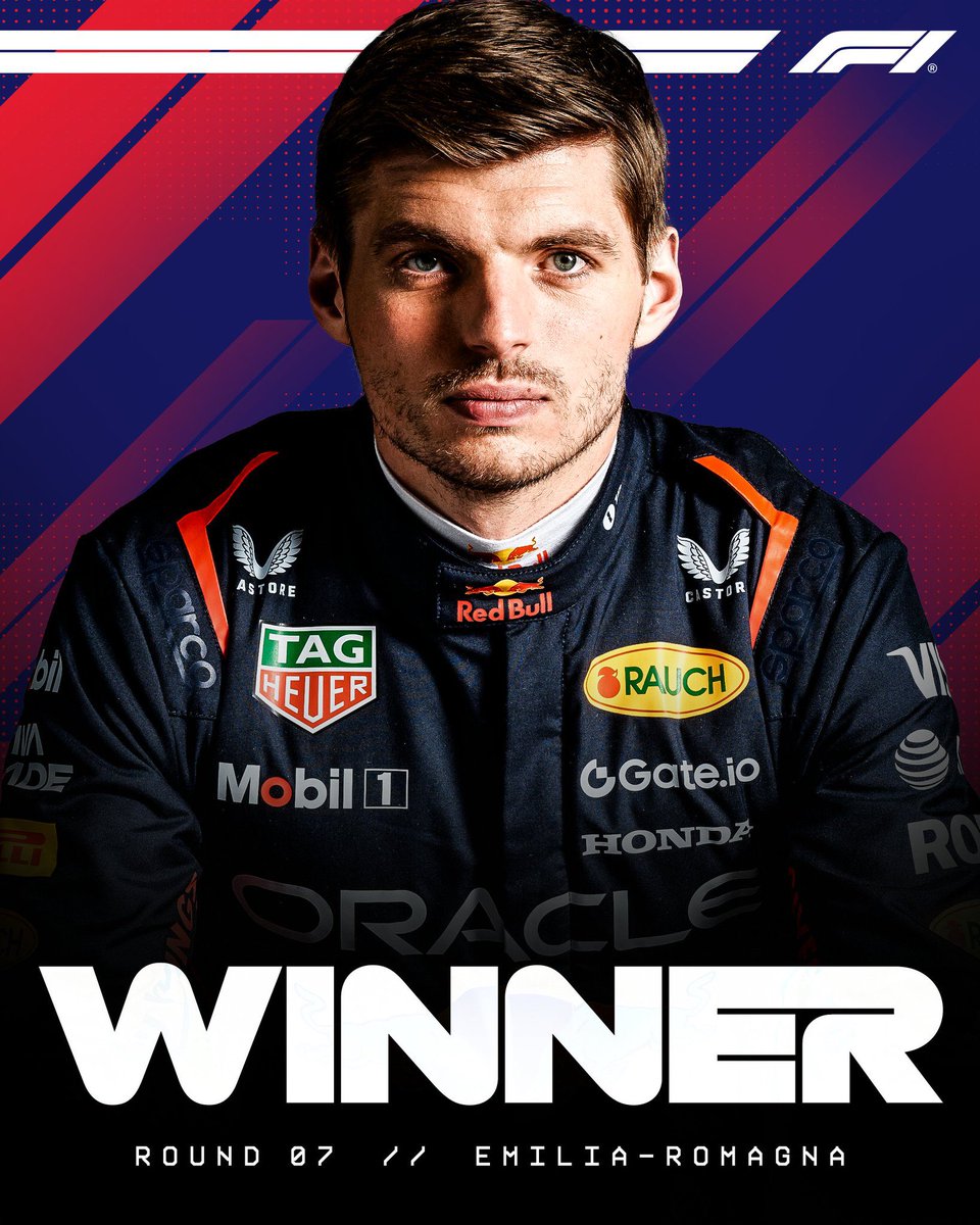 hernanqo's tweet image. 🚨🏎️ @Max33Verstappen 🇳🇱 ganó el GP #imolagrandprix de @F1
🔥 Segunda victoria de la temporada y cuarta seguida en este circuito.
@LandoNorris 🇬🇧 🥈
@OscarPiastri 🇦🇺 🥉