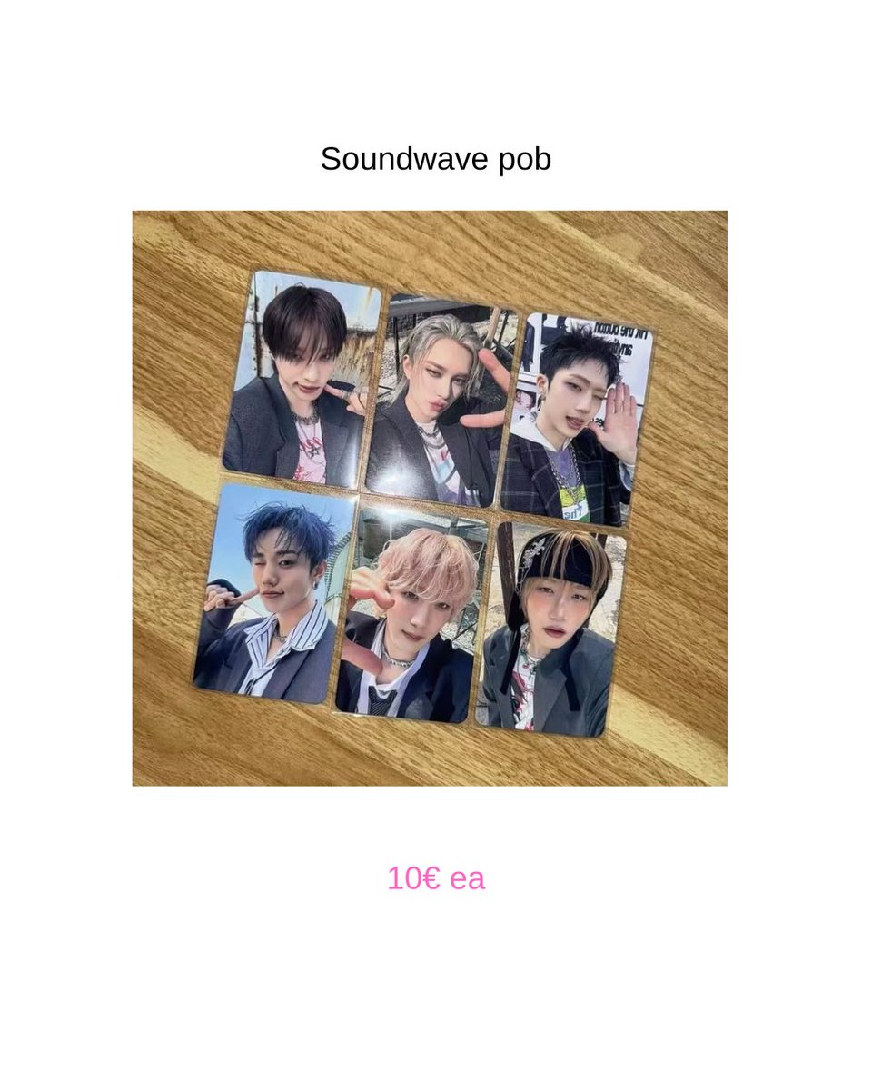 yjyclouds's tweet photo. . . . #yjygos
[ GR / EU ]
wts lfb p1harmony duh
Soundwave Pob

• price ; 10€ ea
• initial , ems , doms

#p1h #p1harmony #포카 #피원하모니 #duh! https://t.co/9SN0zHRKYi