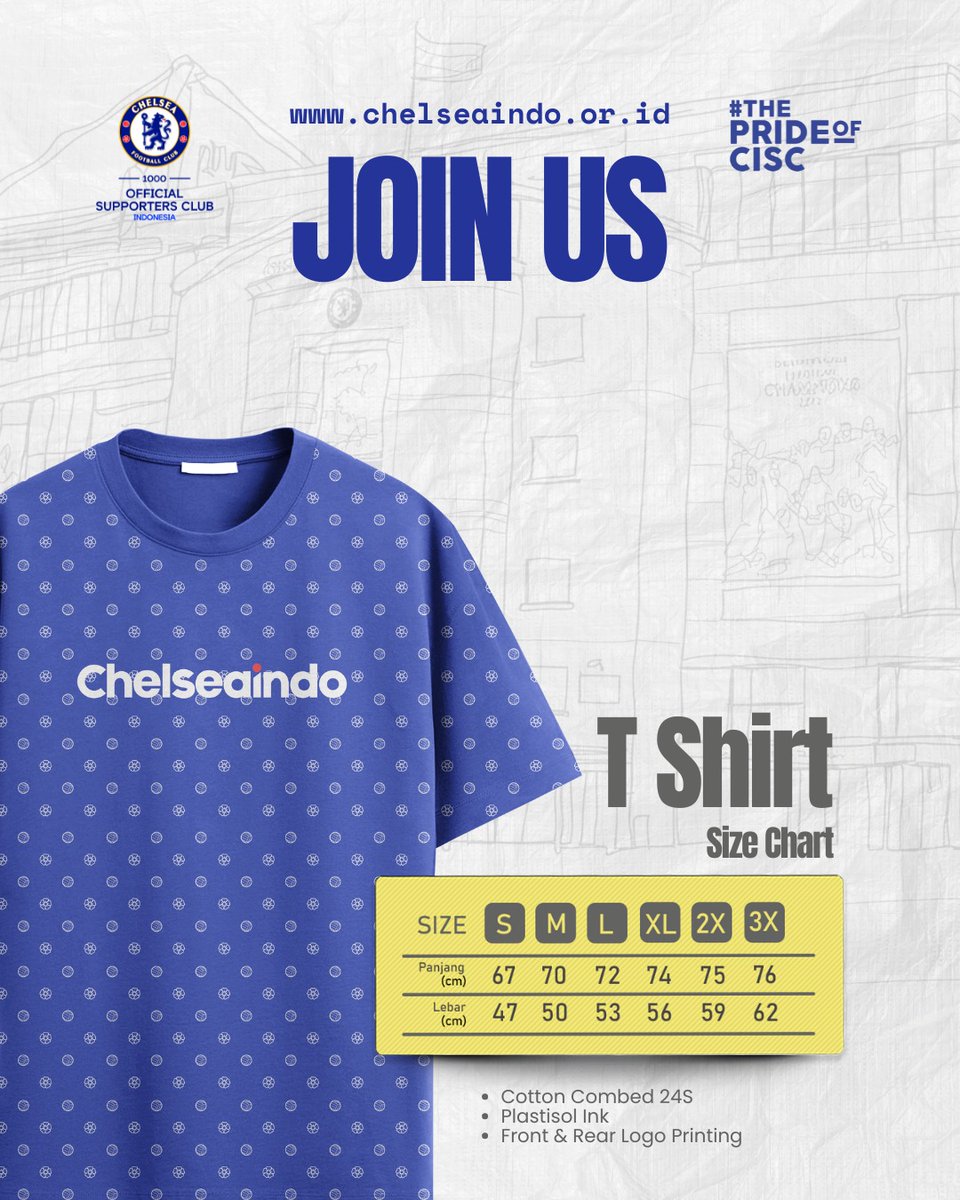 CISCsukabumi's tweet image. The wait is over!

Pendaftaran Anggota CISC Tahun 2025/26
RESMI DIBUKA!

Periode pendaftaran berlangsung pada tanggal 18 Mei 2025 - 30 Juni 2025.

lets join with us! 

#ThisIsCISC
#ThePrideOfCISC 
#Chelseaindo
#CISCMembership2025