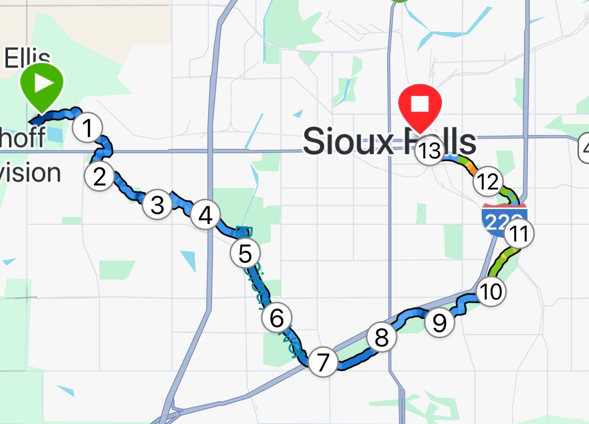 The Skedaddle Half Marathon is complete! Had some chocolate milk afterwards.