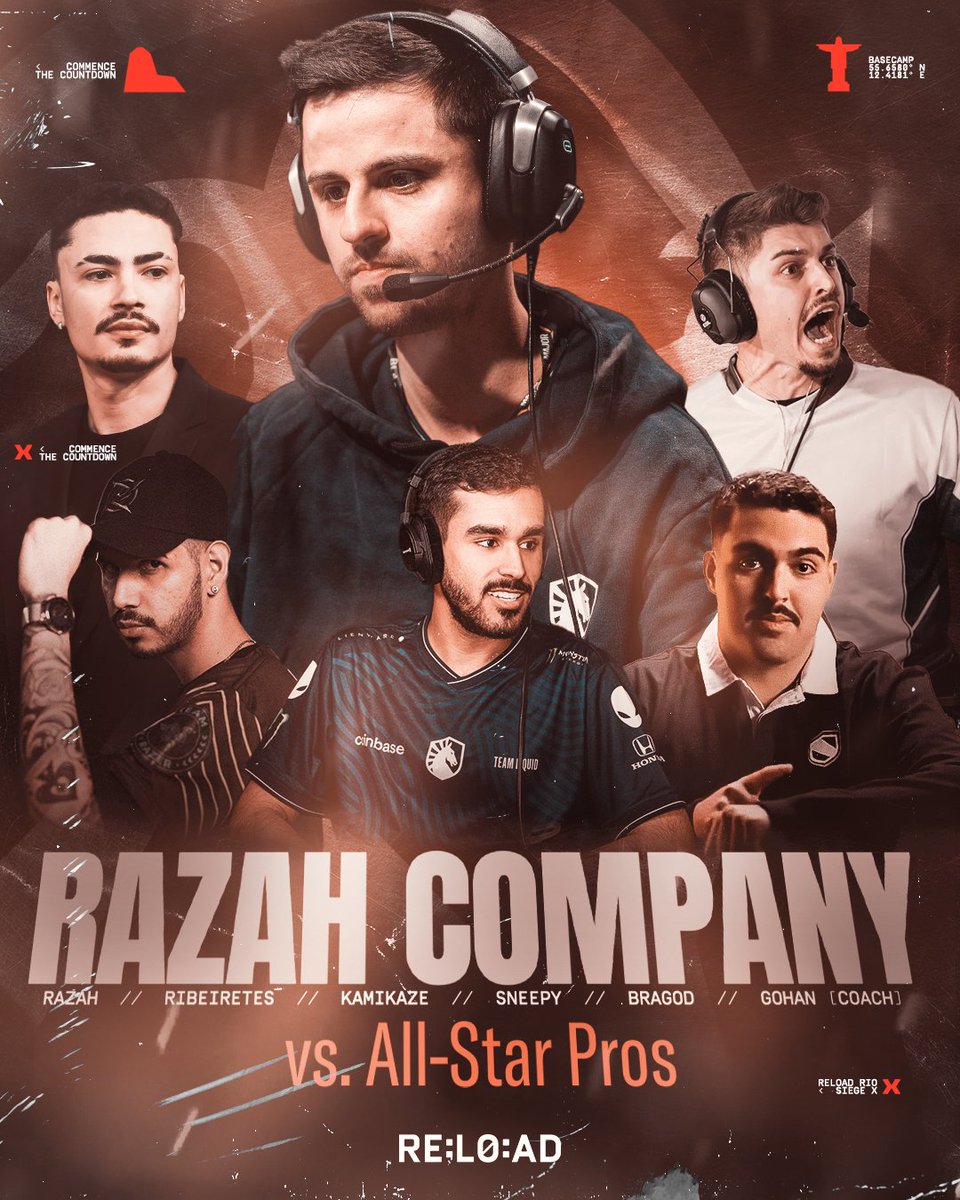 Get ready for the Showmatch!

RazaH Company 🆚 All-Star Pros