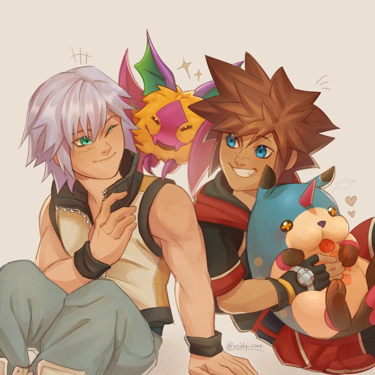 xVoidCore's tweet image. &amp;gt;:3
#kingdomhearts #art