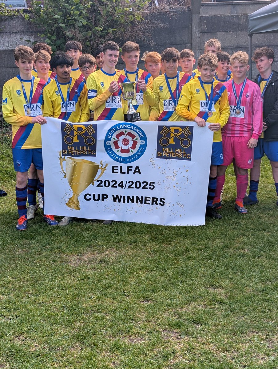 And the final winners of the day in the under 15 trophy are
,<a href="/LanghoFC/">Langho FC</a>
