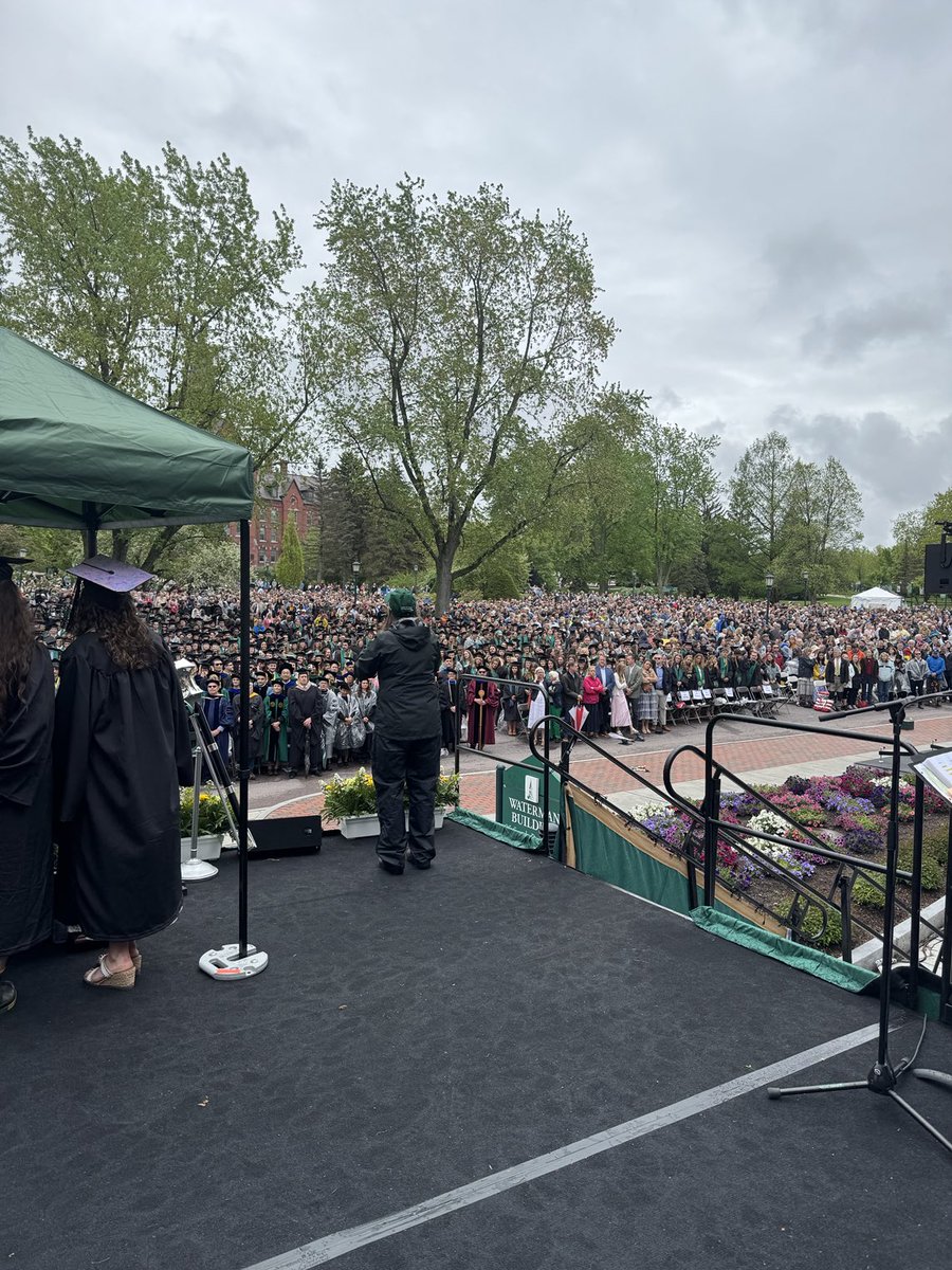 UVMPattyPrelock's tweet image. What a wonderful graduation day @uvmvermont Congratulations Graduates of the Class of 2025