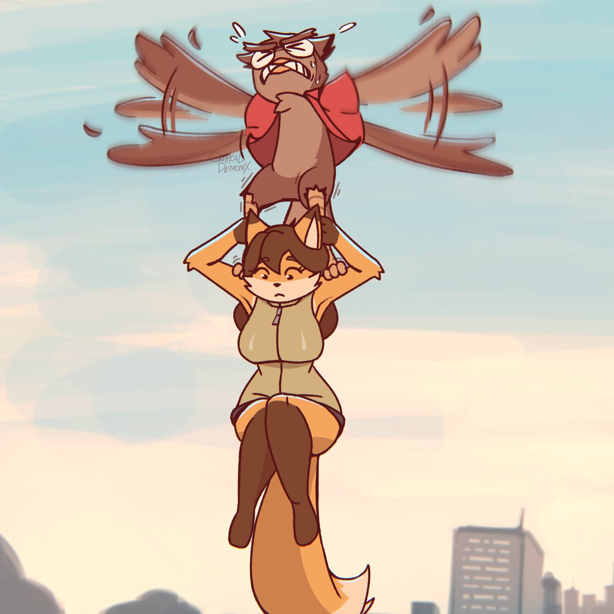 CritikalDemonix's tweet photo. Try to land his girl safely https://t.co/x7G0lXwi6J