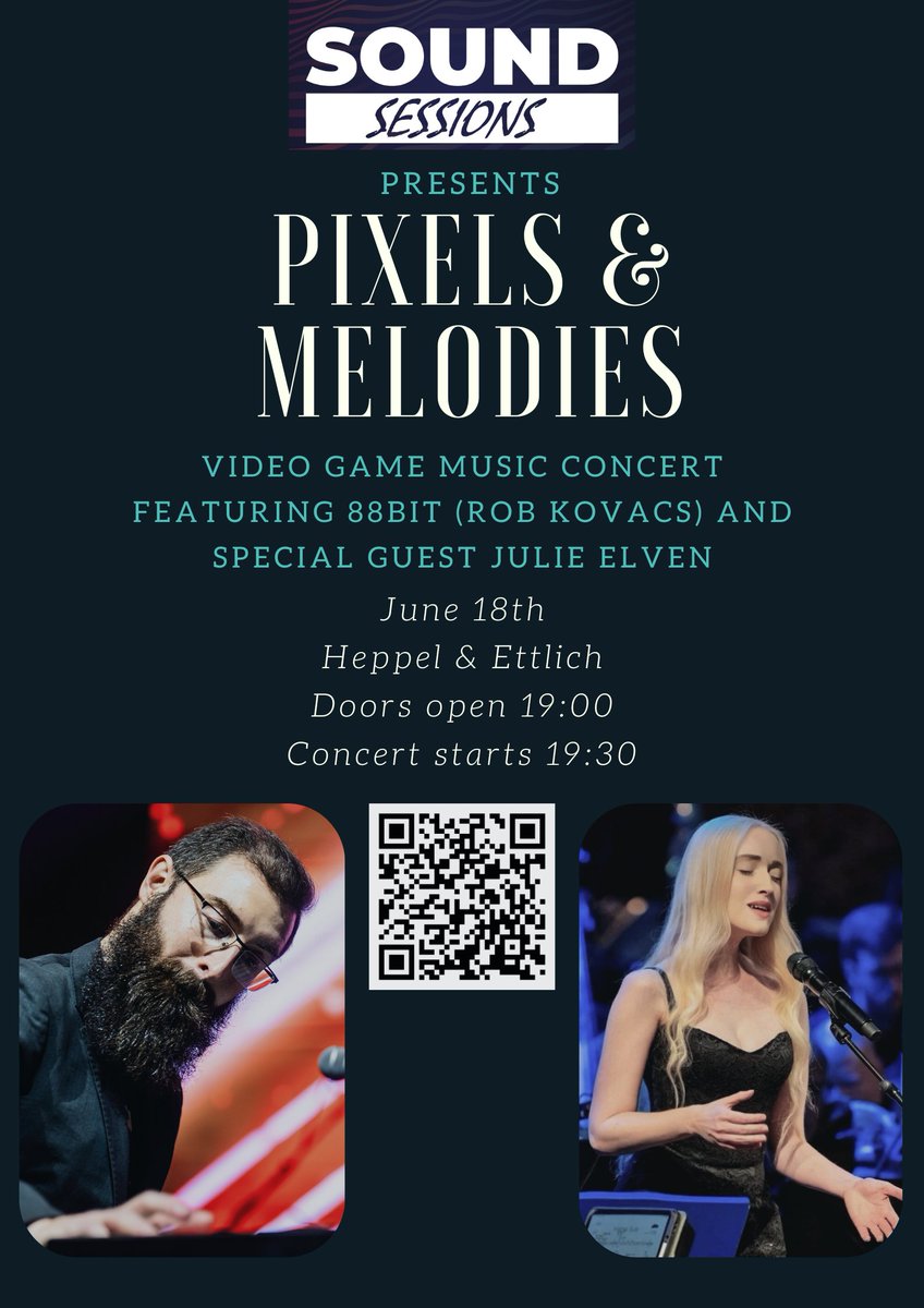 Julie Elven ๐ถ (@julieelvenmusic) on Twitter photo CONCERT news for my Munich folks ๐ Singing my original vocals from #Horizon, as well as #Skyrim, #Portal and #CorpseFactory as special guest at <a href="/robkovacsmusic/">Rob Kovacs</a>'s video game piano concert on June 18 here in Munich ๐๐ผ Cozy acoustic setting / limited tickets via link in my bio ๐ฅน CONCERT news for my Munich folks ๐ Singing my original vocals from #Horizon, as well as #Skyrim, #Portal and #CorpseFactory as special guest at <a href="/robkovacsmusic/">Rob Kovacs</a>'s video game piano concert on June 18 here in Munich ๐๐ผ Cozy acoustic setting / limited tickets via link in my bio ๐ฅน