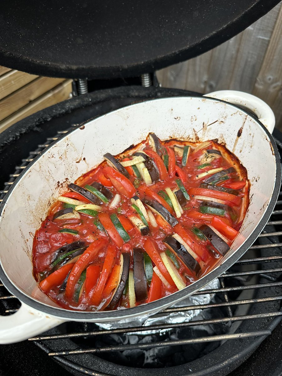 Still around half an hour to go. My deck smells incredible.