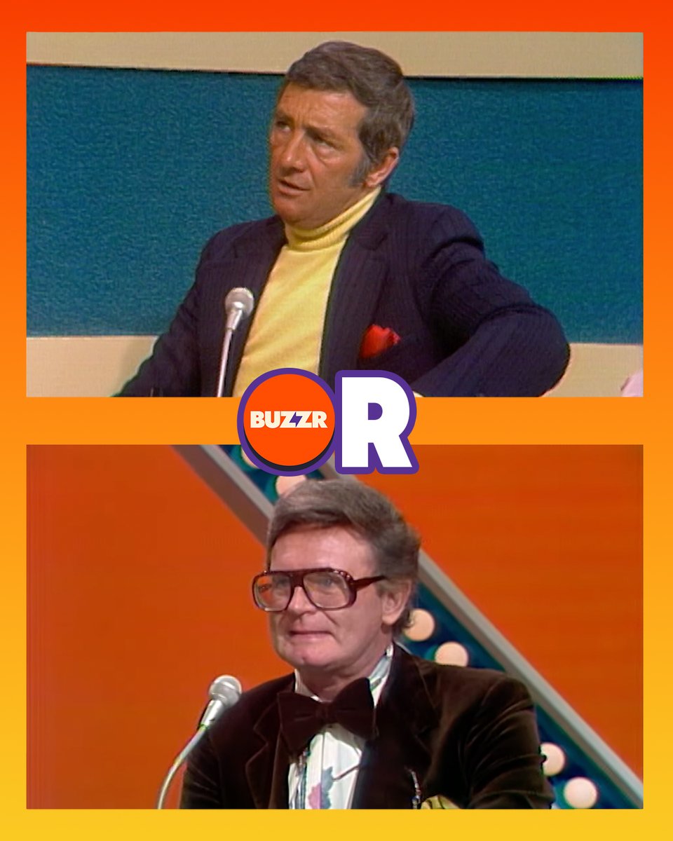 POV: You made it to the head-to-head round of #MatchGame. Would you choose Richard Dawson or Charles Nelson Reilly to match your answer? 🤔 #BUZZR
