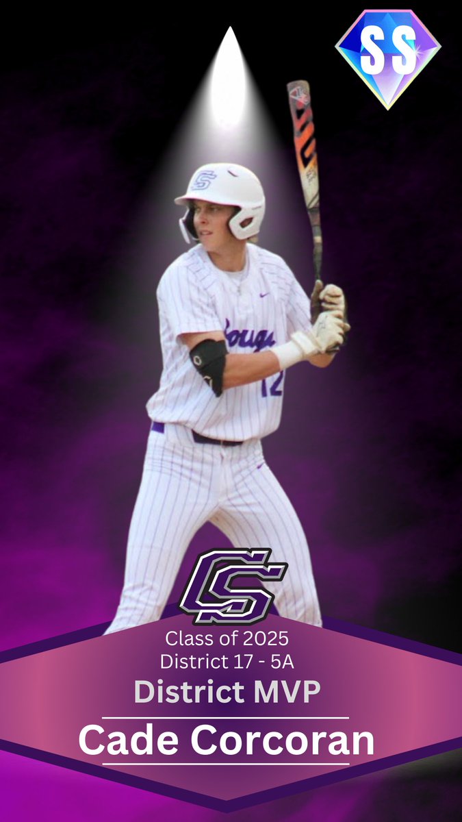 Congratulations <a href="/Cade_Corcoran12/">Cade Corcoran</a> on being named 21 5A District MVP! #GoCougs