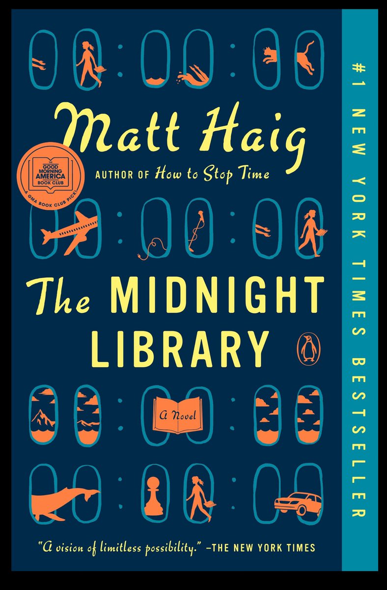 Book recommendation:
I learned of this book on Tik-Tok as a “must read” and it turned out to be pretty good! It’s the story of a woman who gets to explore all the different lives she could’ve lived if she had made different choices. I’d read more of this author’s work for sure.