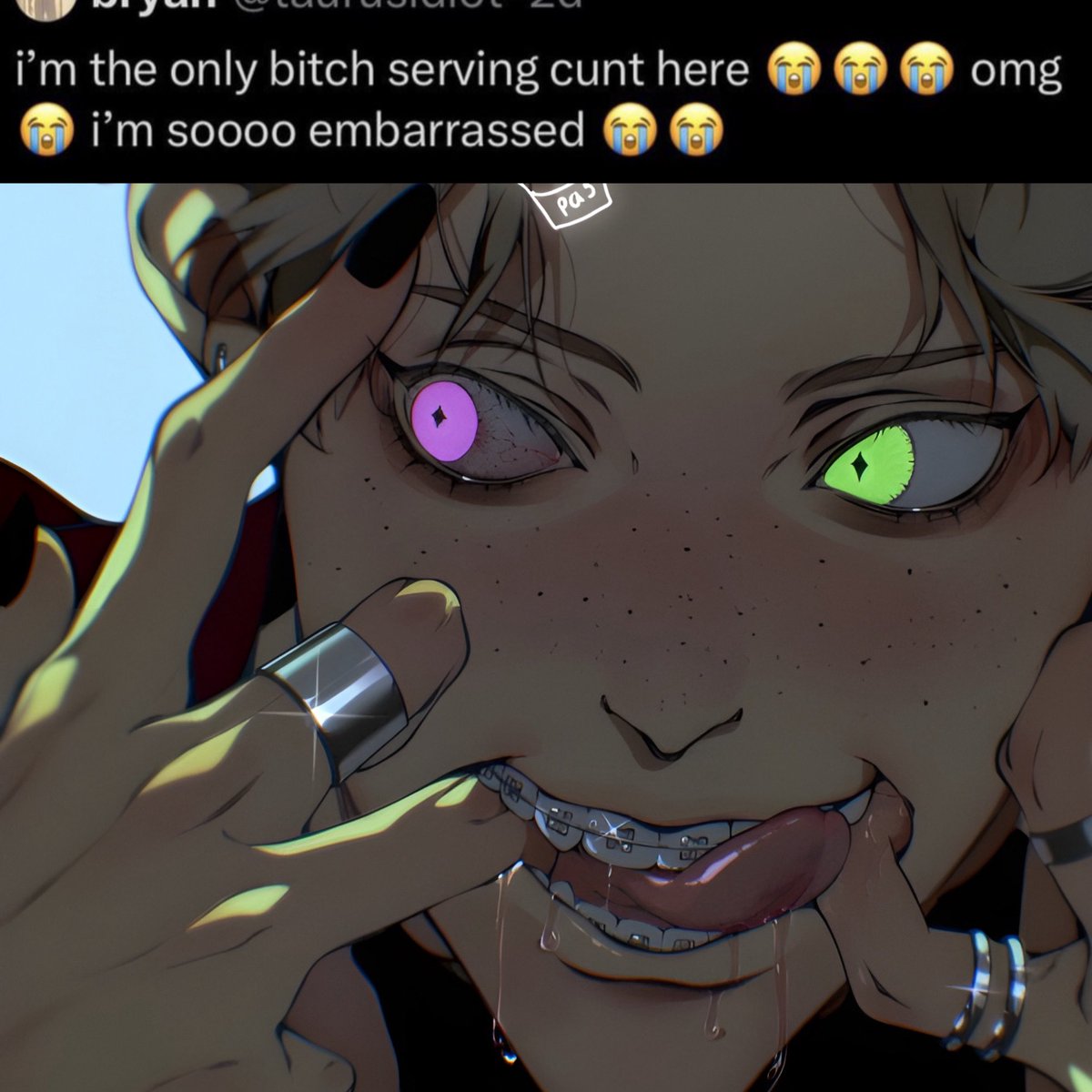 Paskim truly loves Cirrus bc why is he so CUNTYYY