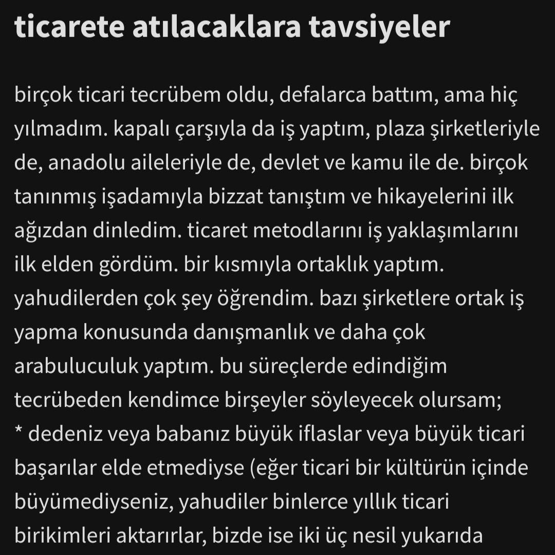 Bu bilgileri dışarıda parayla satıyorlar, ticarete gireceklere altın değerinde tavsiyeler floodu