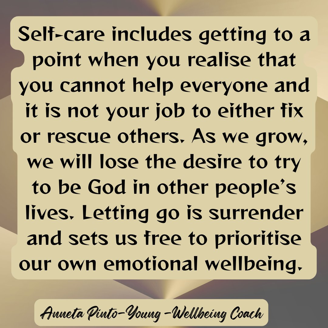 Constantly pouring into others can be draining and exhausting. Caring for others is good, but watch out for patterns that demonstrate ‘Savior complex’ or becoming a ‘rescuer.’ Focus your energy on looking after yourself. #SelfCare #emotionalwellbeing #selfpreservation