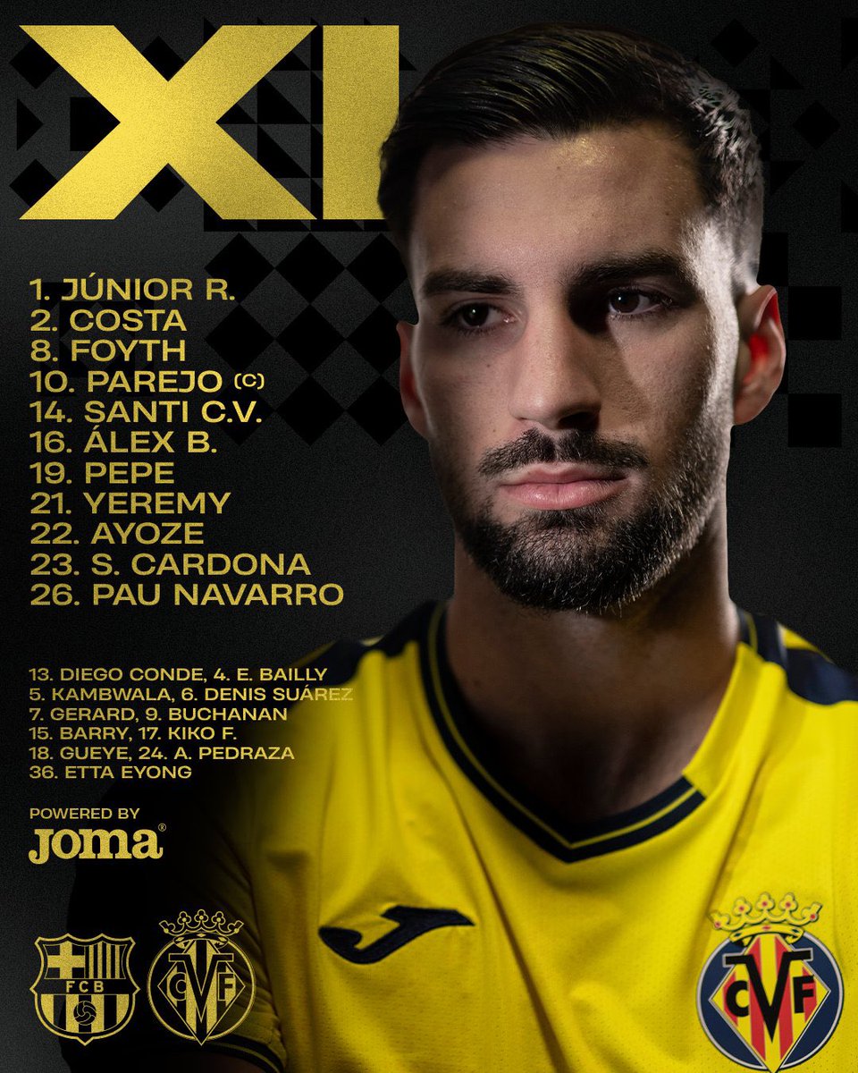 Eduardo Biscayart (@donbisca) on Twitter photo Penúltima jornada de <a href="/LaLiga/">LALIGA</a>.
Celebración del Campeón y despedida de la temporada ante su gente.
Último partido en Montjuïc (por ahora).
Villarreal busca asegurarse la Champions League.
Todo, por ESPN+ / <a href="/ESPNDeportes/">ESPN Deportes</a> junto a <a href="/fernandopalomo/">Fernando Palomo ESPN®️</a> y <a href="/moillorens/">moisESPN</a> Penúltima jornada de <a href="/LaLiga/">LALIGA</a>.
Celebración del Campeón y despedida de la temporada ante su gente.
Último partido en Montjuïc (por ahora).
Villarreal busca asegurarse la Champions League.
Todo, por ESPN+ / <a href="/ESPNDeportes/">ESPN Deportes</a> junto a <a href="/fernandopalomo/">Fernando Palomo ESPN®️</a> y <a href="/moillorens/">moisESPN</a>