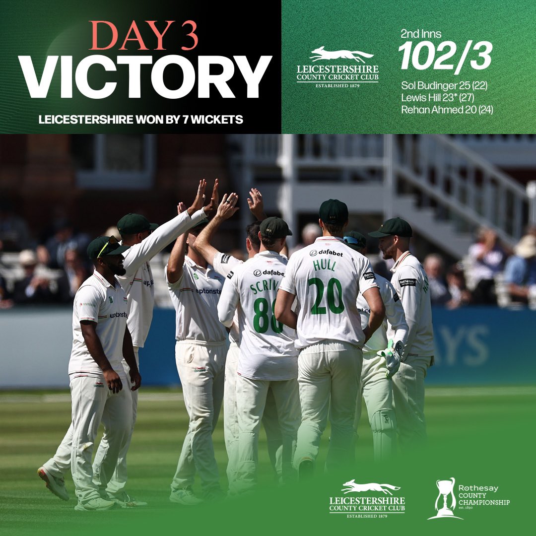 Leicestershire CCC 🦊 tweet media