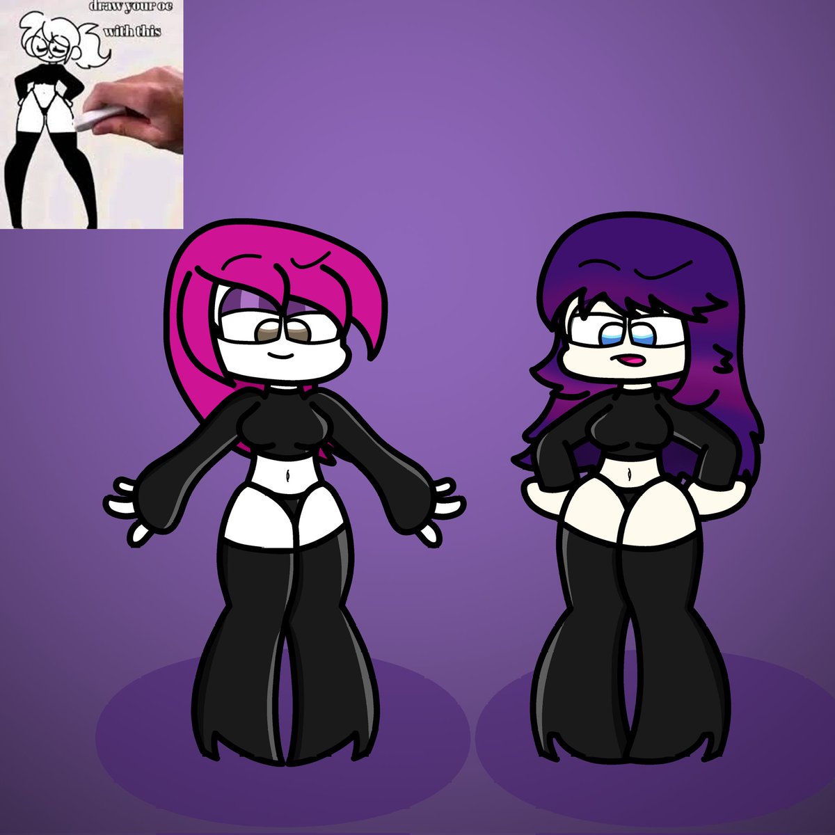 MekkaBoiCL's tweet photo. Made this inspired by an art my friend @strangerman1474 made
#ocart #oc #kate #heather #drawyourocinthis https://t.co/aVMDIrpHDt