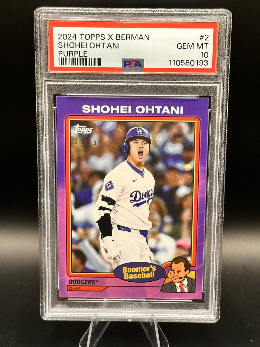natedogne's tweet photo. @CardsMax $500 Shohei /25 POP 1 
$475 Vladdy RC Auto https://t.co/LIpUn4au2m