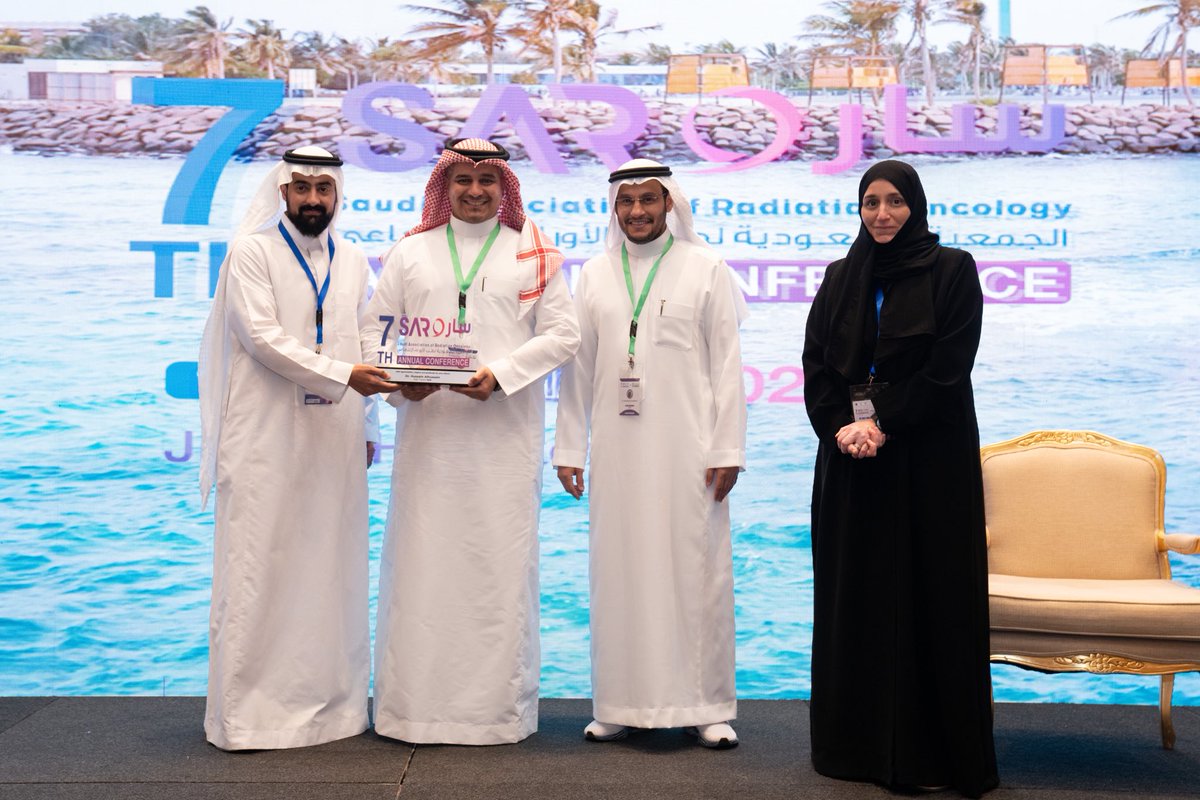 SARO (@saro_ksa) on Twitter photo Celebrating Dr. Hussein Alhussien, recipient of the SARO High-Impact Award, for his impactful contributions that have advanced oncology services and healthcare in the Kingdom .
#SARO #SARO2025
<a href="/SchsOrg/">هيئة التخصصات الصحية</a> Celebrating Dr. Hussein Alhussien, recipient of the SARO High-Impact Award, for his impactful contributions that have advanced oncology services and healthcare in the Kingdom .
#SARO #SARO2025
<a href="/SchsOrg/">هيئة التخصصات الصحية</a>
