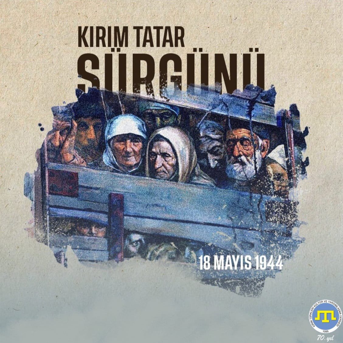 melikekandemirr's tweet photo. Bir milletin kalbine kazınan tarih… 
#1944
#QırımTatarSoyqırımı
#Unutmadıq! https://t.co/zKZlgbijNA