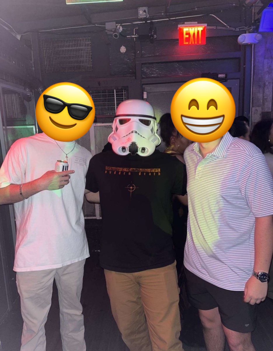 ChadRMorgan3's tweet image. Stormtrooper helmet to the bar, there’s never been more of an expand #goodaim