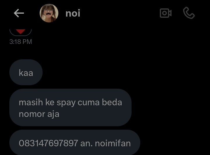 #thi maaf bgt kalo berantakan 🚨 Scam Alert! 🚨 HELP RT
guys, hati-hati ya sama akun @qruryiio. ngaku-ngaku jastip dan bisa hc korea, thai, viet, macau dan masih banyak lagi, tapi ternyata SCAM!
nama yang dipakai: laoipia, noimifan
no hp: 083153491041 083147697897