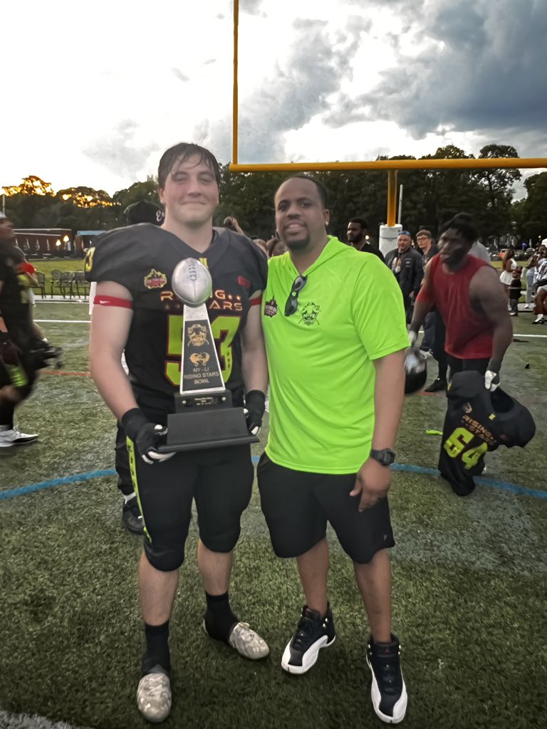 The process to get to kickoff was again full of naysayers, doubters and sabotagers. But with god on our side and the will to push the envelope and put on for these kids I’m proud to say Rising Stars Bowl vol 2. Was a MAJOR success! Oh and Long Island kept the trophy home!!!! 🏆