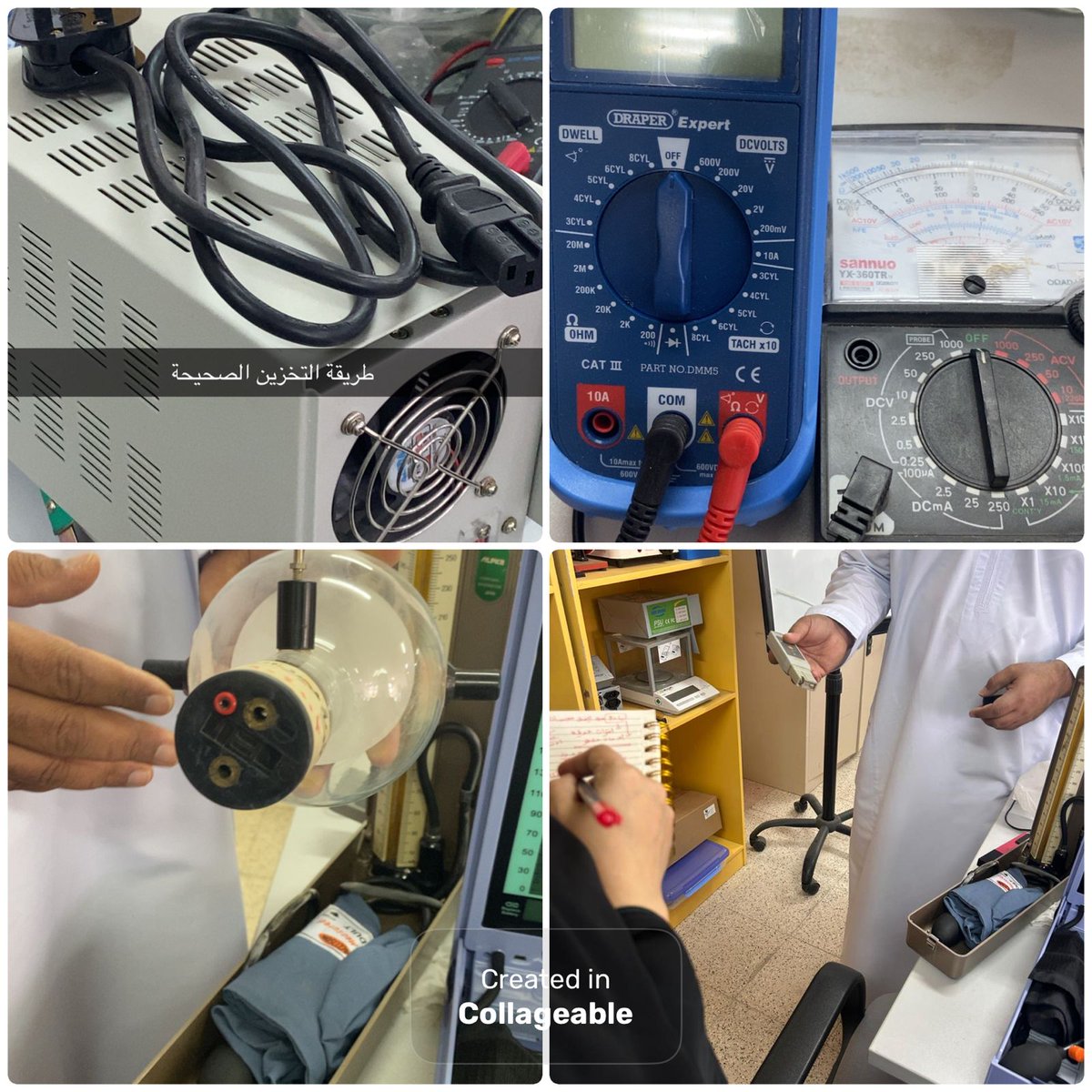 ضمن برنامج تبادل الزيارات والخبرات نفذت فنية المختبر : منى السيابية بمدرسة أم حبيبة للتعليم الاساسي زيارة لقسم الصيانة في المديرية. تضمنت الزيارة العديد من المعلومات القيمة والمثرية في مجال الصيانة الوقائية لأجهزة المختبرات المدرسية