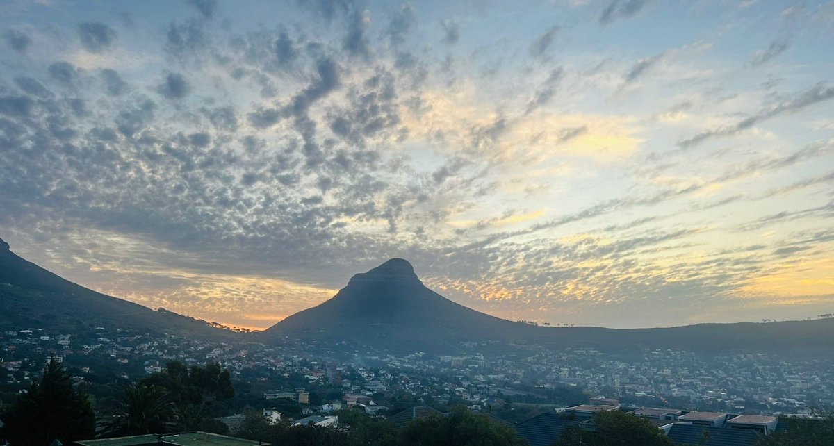 Cape Town sunset last night
