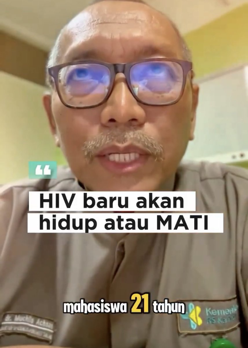 ourkidboy's tweet image. HIV baru: hidup atau mati?

kenalin ciri-ciri nya dan makanan yang harus dihindari OHIV